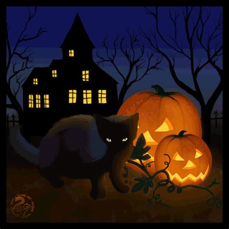 holloween gif|halloween cute gif.